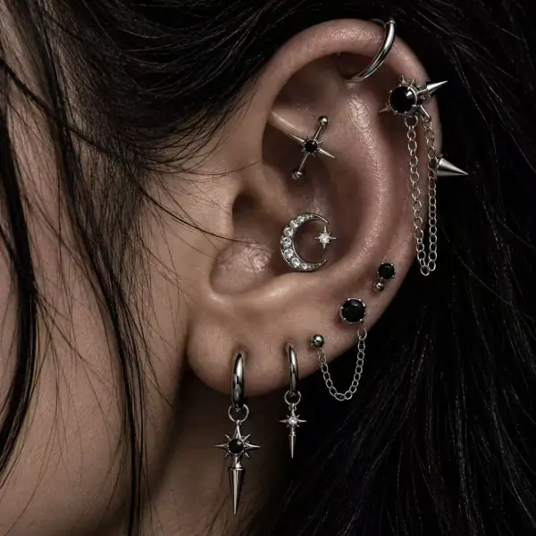 Ear piercing jewelry